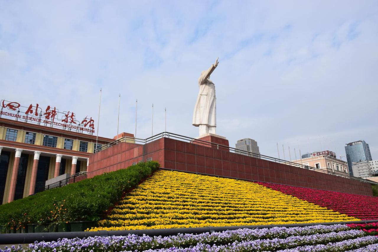 成都 探索西部客栈旅舍 外观 照片